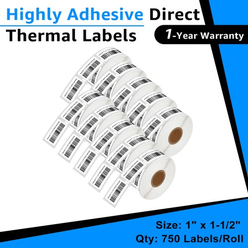 Book spine labels 1 2 - spine, 1-1/2"