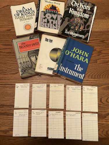 Lot vintage library - lot, book