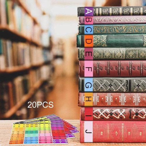 Pieces alphabet book spine - 20,
