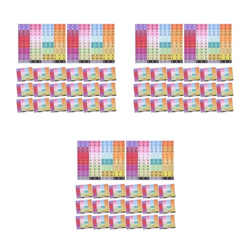 Sheets alphabet book - 60, spine